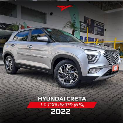 HYUNDAI CRETA 1.0 TGDI FLEX PLATINUM AUTOMÁTICO HYUNDAI CRETA 1.0 TGDI FLEX PLATINUM AUTOMÁTICO